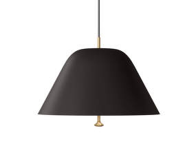 Závesné svietidlo Levitate 40, black / brass