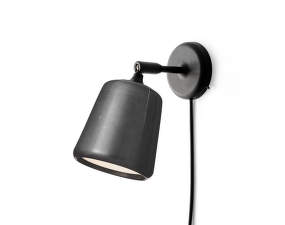 Nástenná lampa Material Wall Lamp, black marble