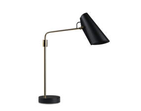 Stolná lampa Birdy Swing, black / brass