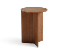 Stolík Slit Wood high, walnut