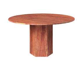 Stôl Epic Ø 130, red travertine