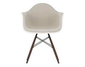 Stolička Eames DAW upholstered, warmgrey/ivory