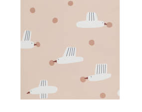 Tapeta Birds and Berries, Powder
