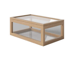 Drevený box Norie Storage Glass, oiled oak