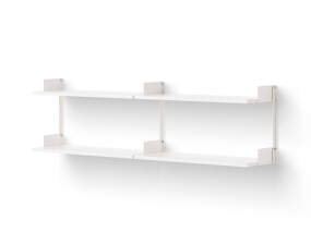 Policová zostava Chamber Shelf, white/white