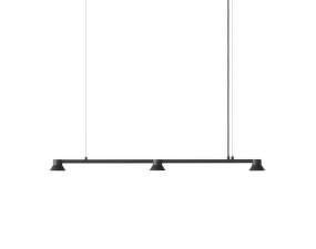 Závesná lampa Hat Lamp Linear Small, black