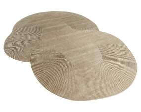 Koberec Zen Shaped 250x333, dark beige