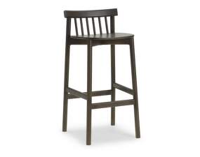 Barová stolička Pind 75 cm, brown stained ash