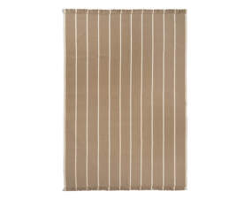 Koberec Calm Kelim 200x300, dark sand/off-white