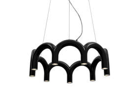 Závesné svietidlo Arch Circle 76, black