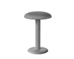 Prenosná stolná lampa Gustave, raw aluminum