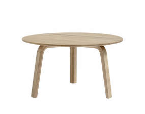 Stolík Bella Coffee Table Ø60x32, lacquered oak