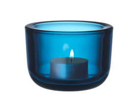 Svietnik na čajovú sviečku Valkea, turquoise