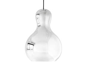 Závesná lampa Calabash P3, silver chrome