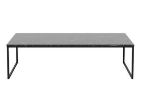 Konferenčný stolík Como 60x120 low, black marble/black
