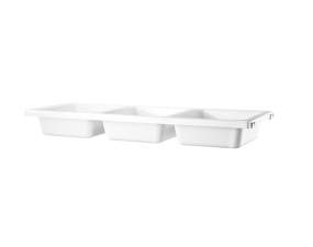 Polica String Bowl Shelf, white