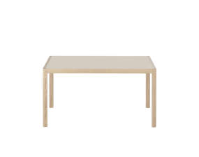 Jedálenský stôl Workshop 140x92, oak/warm grey linoleum