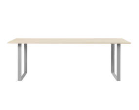 Stôl 70/70, 225 cm, oak/grey