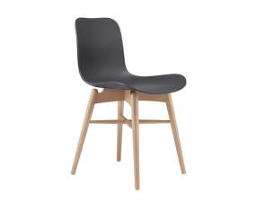 Jedálenská stolička Langue Wood, natural / anthracite black