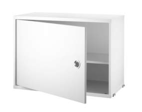 Komoda String Cabinet with swing door, white