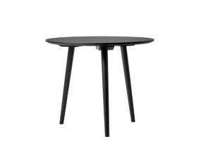 Okrúhly stôl In Between SK3 ø90, black lacquered oak