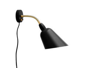 Nástenná lampa Bellevue AJ9, black & brass