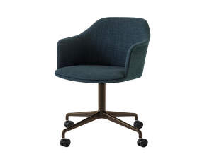 Stolička Rely HW51 s podrúčkami, bronzed/Loop K5042 38 Evergreen