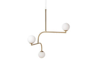 Luster Mobil 70, brushed brass