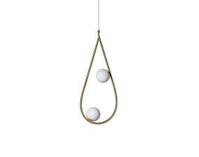 Luster Pearls 65, brushed brass
