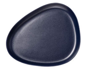 Servírovací tanier Curve, navy blue