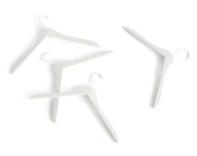 Ramienka Coat Hanger set 4 ks, white