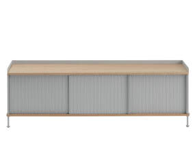 Komoda Enfold Sideboard 186x48, oak/grey