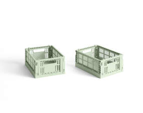 Úložný box Colour Crate Mini set 2ks, mint