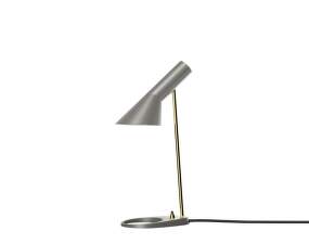 Stolná lampa AJ Mini, warm grey/brass
