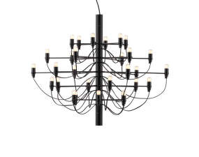 Luster 2097/30 Frosted Bulbs, matte black