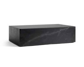 Konferenčný stolík Plinth Low, Nero Marquina