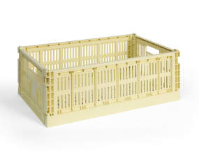 Úložný box Colour Crate L, light yellow