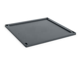 Plastové veko Colour Crate Square L, charcoal