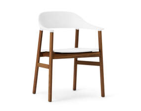 Stolička Herit Armchair Smoked Oak, white