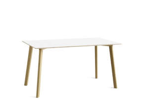 Stôl CPH Deux 210 L140, pearl white/oak