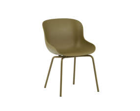 Jedálenská stolička Hyg Chair Steel, olive