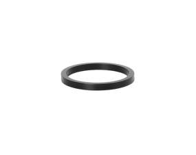 Krúžok Collect Ring, black brass