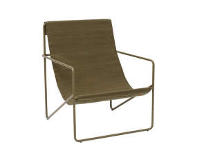 Kreslo Desert Lounge Chair, olive/olive