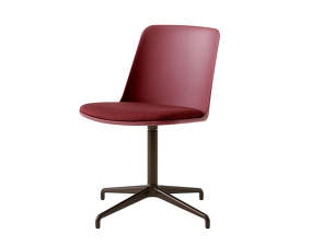 Kancelárska stolička Rely HW12, bronzed/red brown/Canvas 576