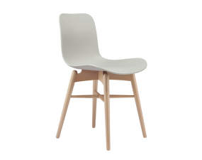 Jedálenská stolička Langue Wood, natural / flint grey