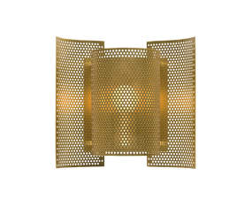 Nástenná lampa Butterfly perforated, brass