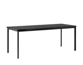 Stôl Drip HW59, black / black laminate