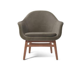 Kreslo Harbour Lounge Chair, walnut/Dakar 0311