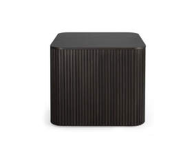 Odkladací stolík Roller Max Square, dark brown