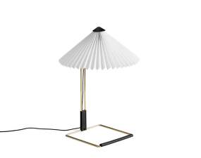 Stolová lampa Matin 300, polished brass / white